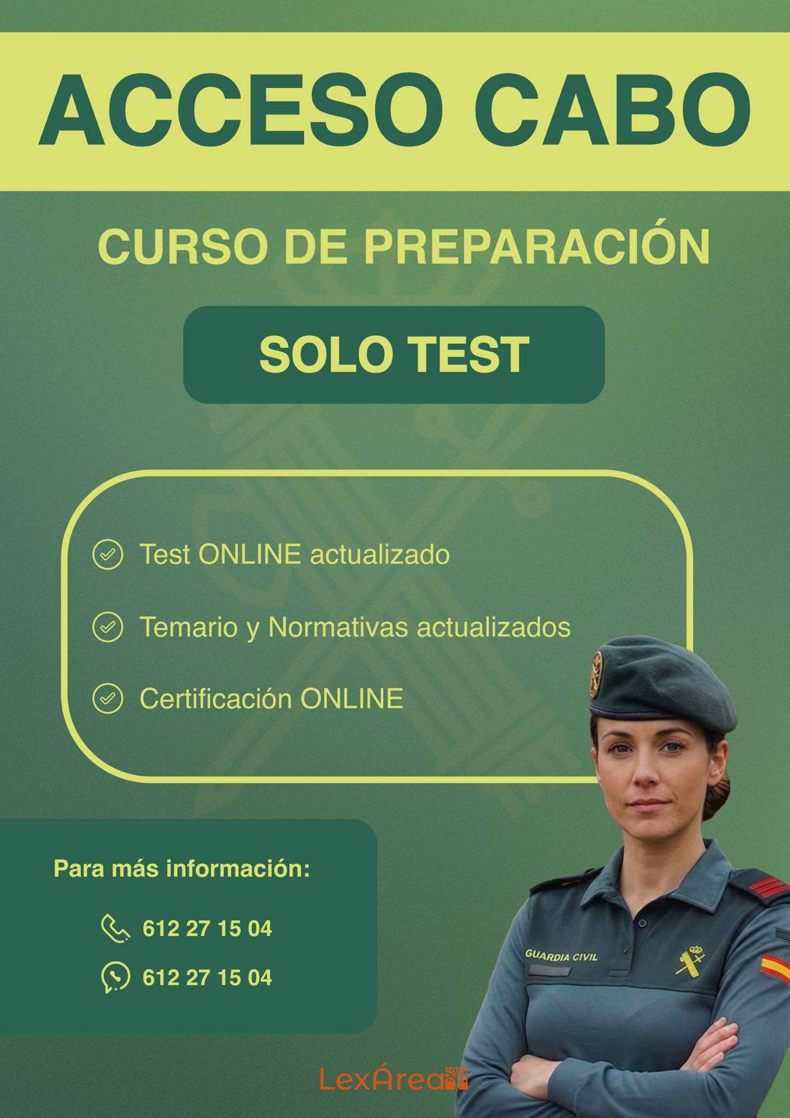 SOLO TEST Curso Acceso Cabo
